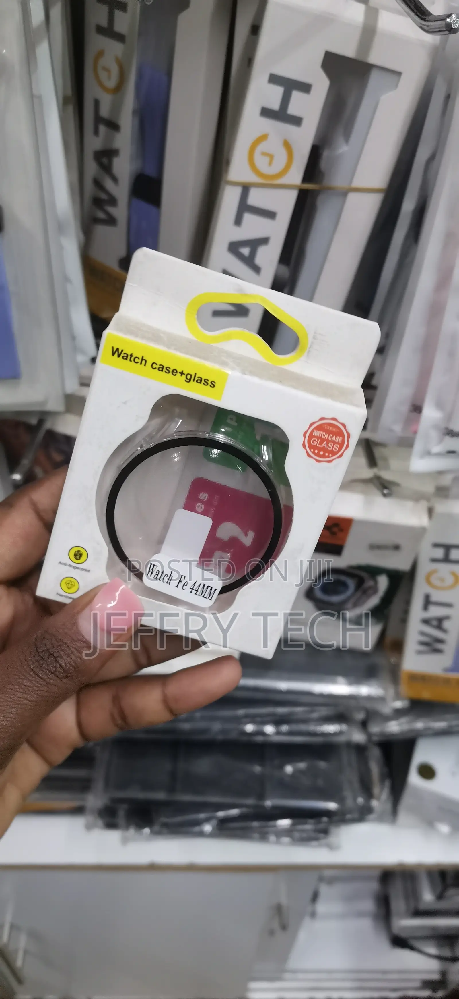 Watch Case and Glass Screen Protector Set for Galaxy Watch FE (44MM