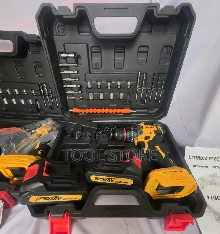 Dewalt Cordless Brushless Drill/26v Rechargeable Brushless Drill