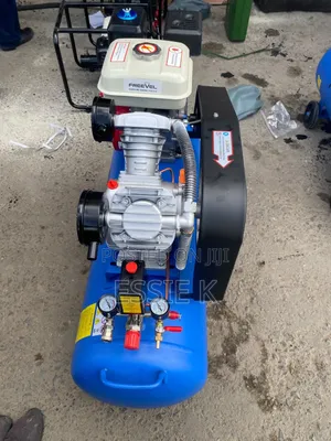 Heavy-Duty Petrol Compressor - 100L Maxmech