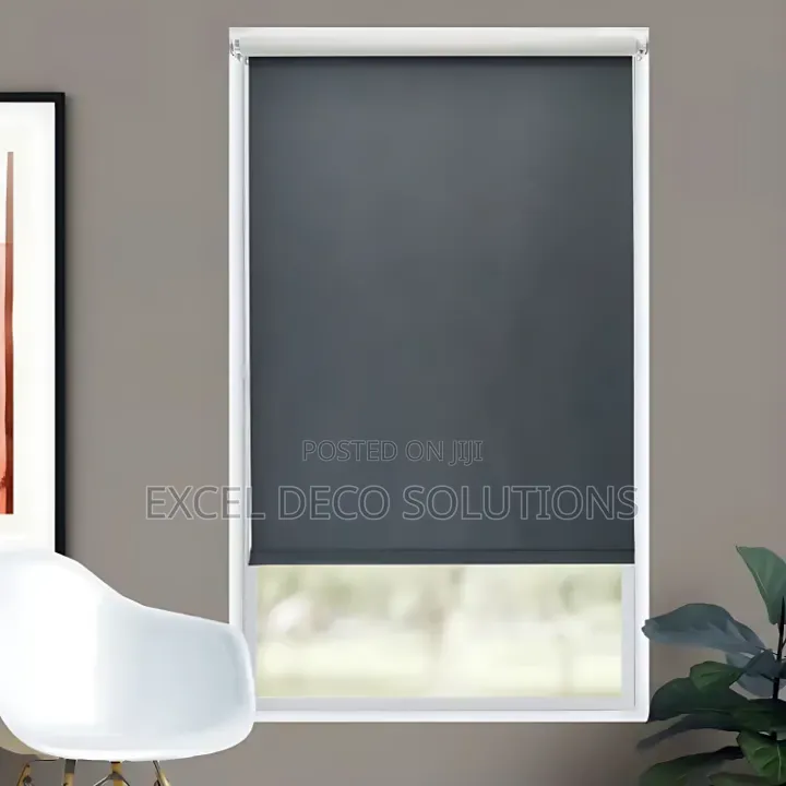Blackout Roller Blinds for Apartment, Office and Indoor Window Use