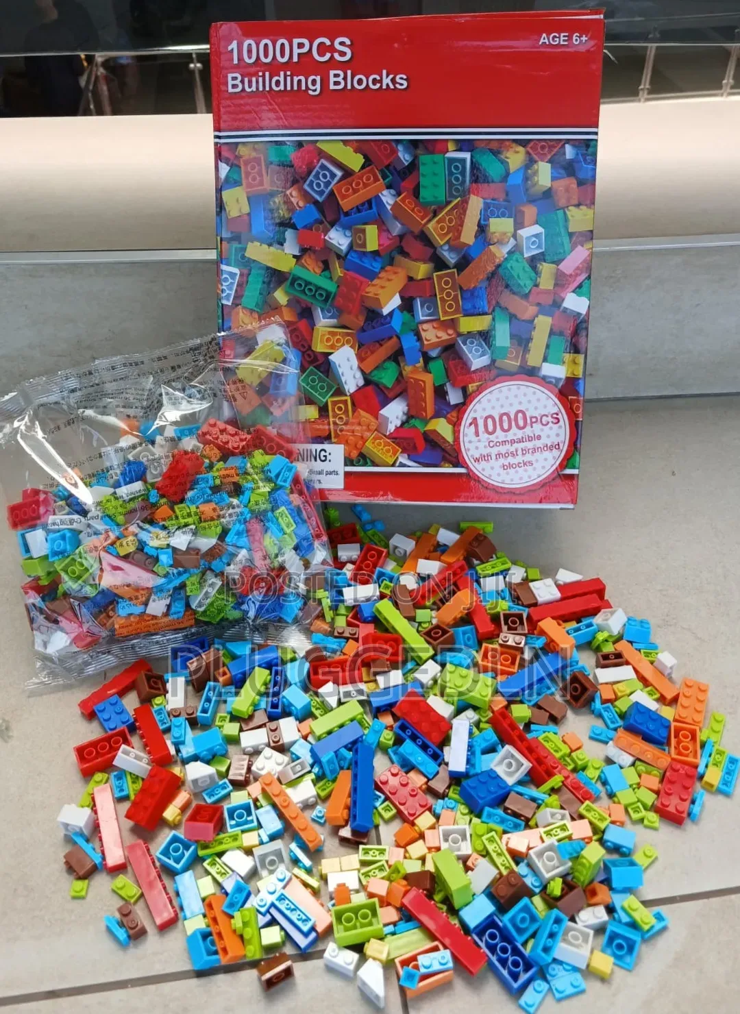 Generic 1000-Piece Building Blocks Set.