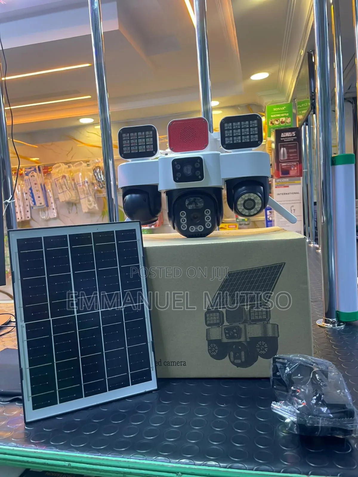 Solar CcTv Camera.
