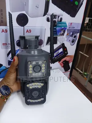 V380 Pro 4G Dual Lens CCTV With Convenient Mobile Access