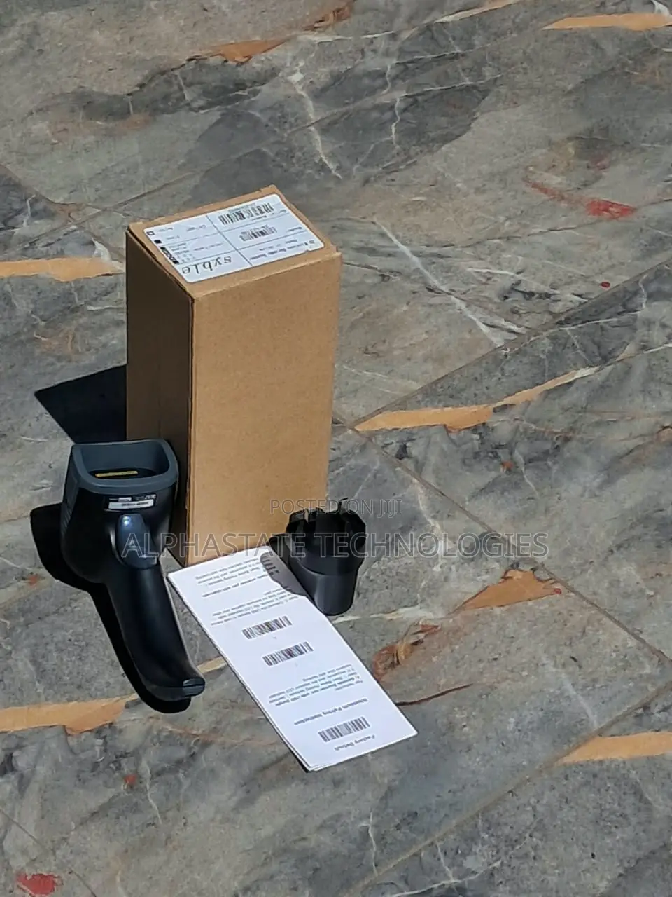 Barcode Scanner With Receiver for Retail and Inventory
