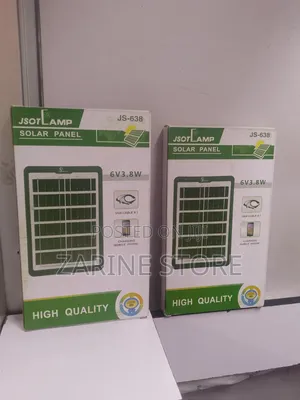 Mobile Phone Solar Panel Charger 6v 3.8W for Outdoor Use