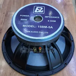 BM Audio 15bm-5a 15-Inch Professional Woofer