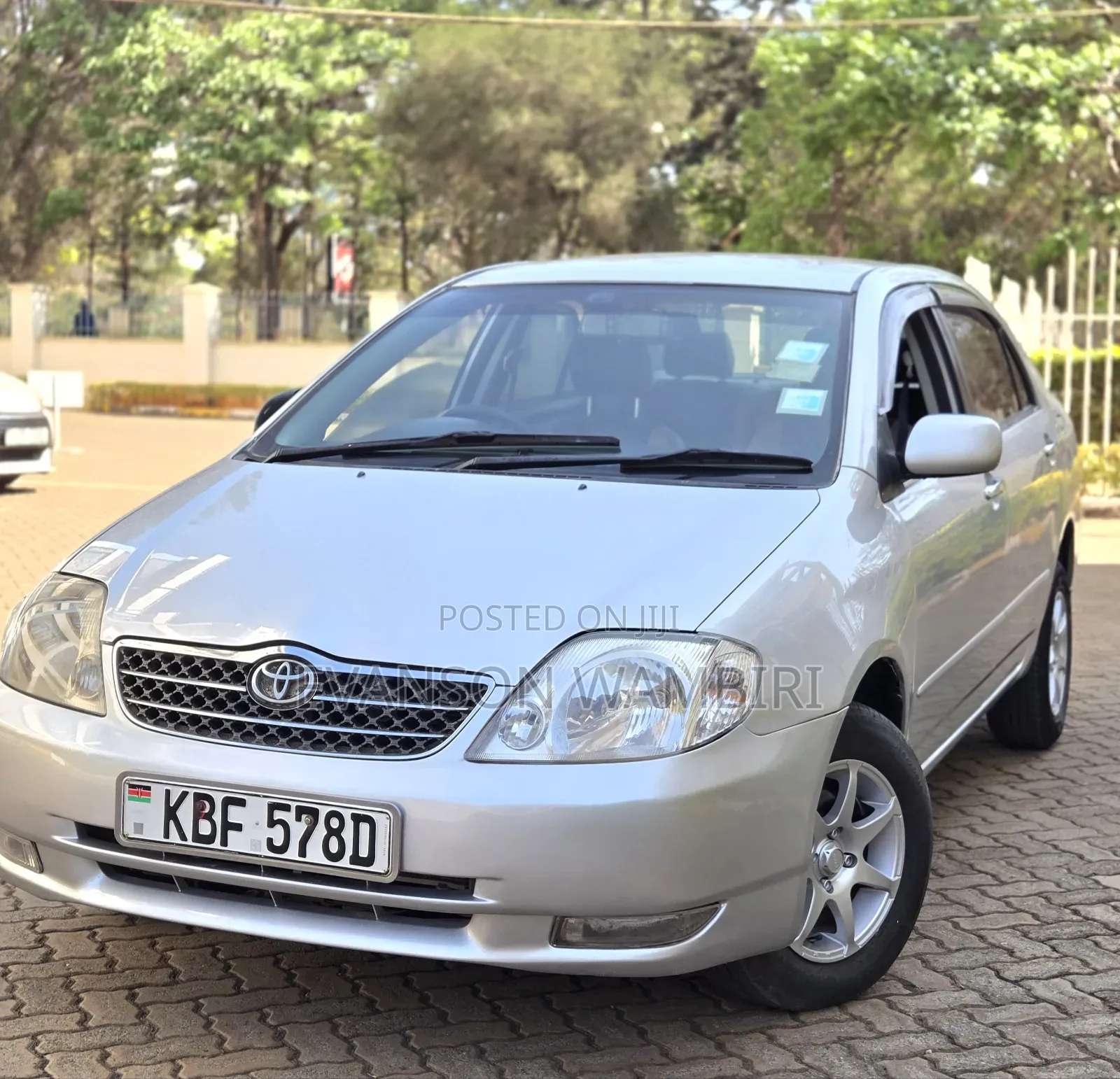 Toyota Corolla RunX 2004 Silver
