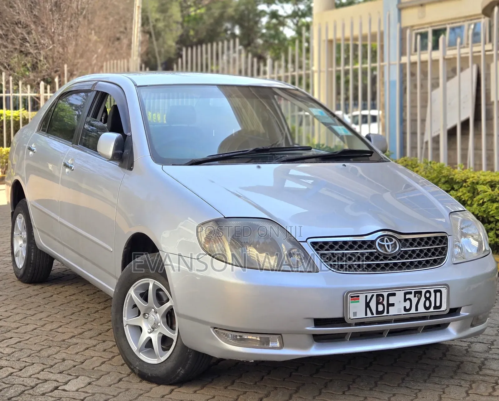 Toyota Corolla RunX 2004 Silver
