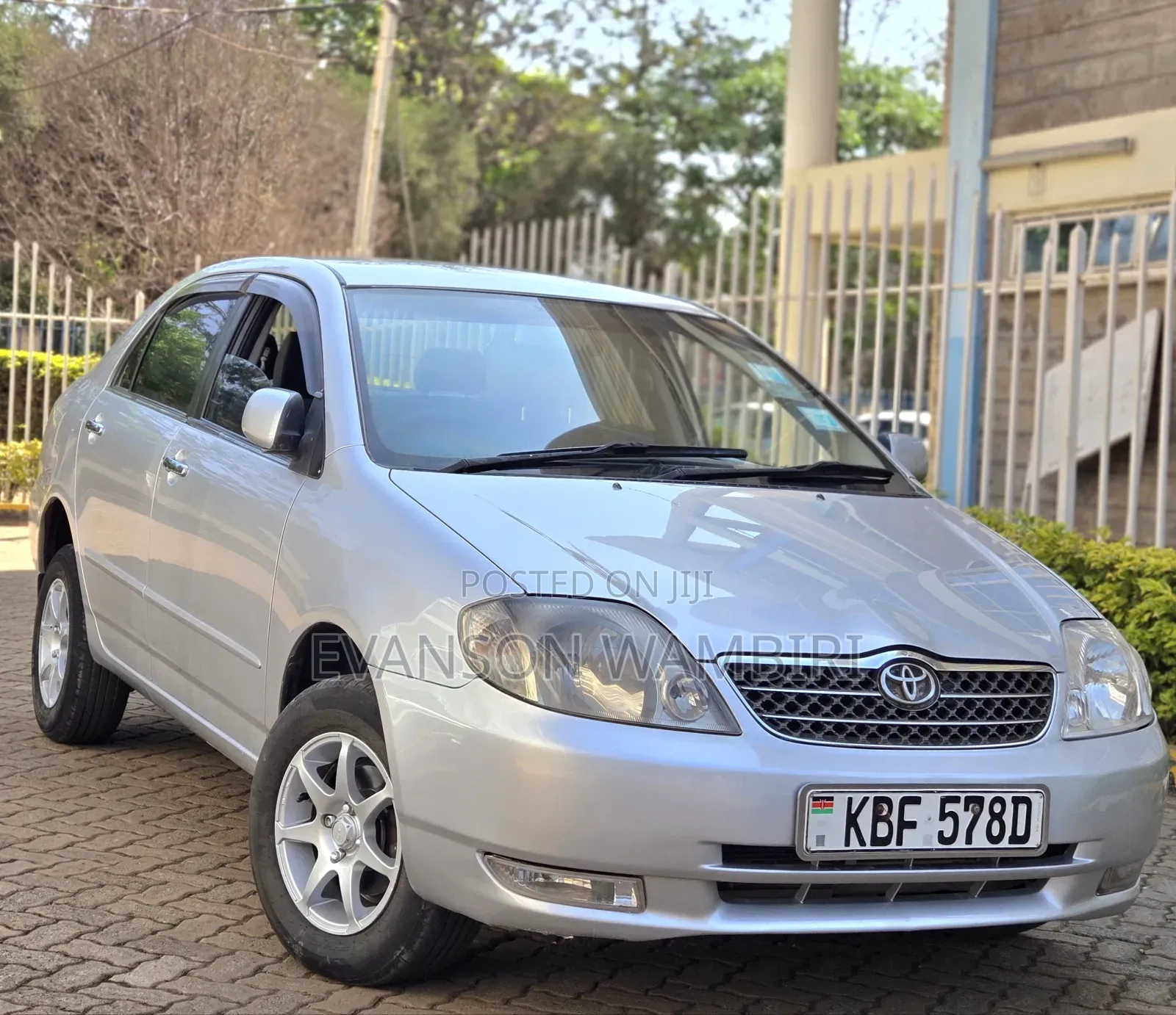 Toyota Corolla RunX 2004 Silver