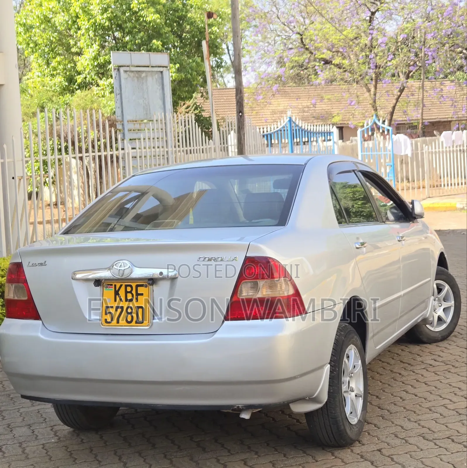 Toyota Corolla RunX 2004 Silver