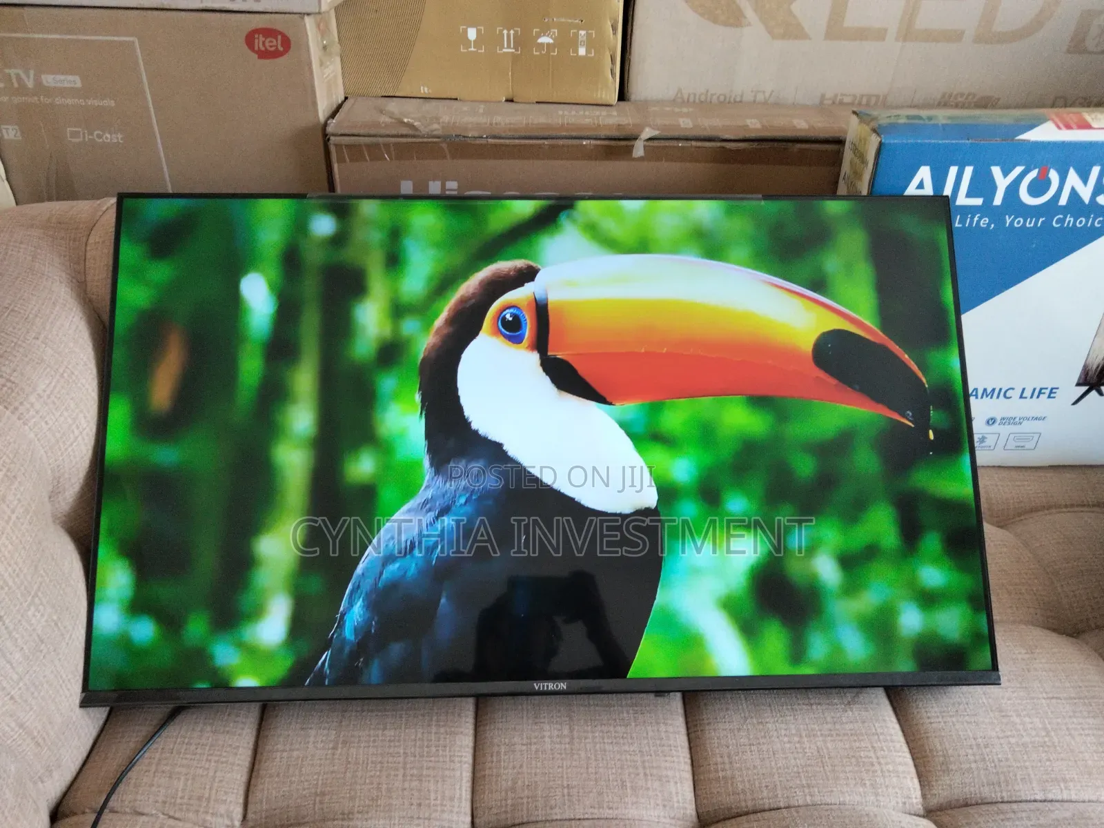 Vitron 43 Inch Smart Android Frameless TV