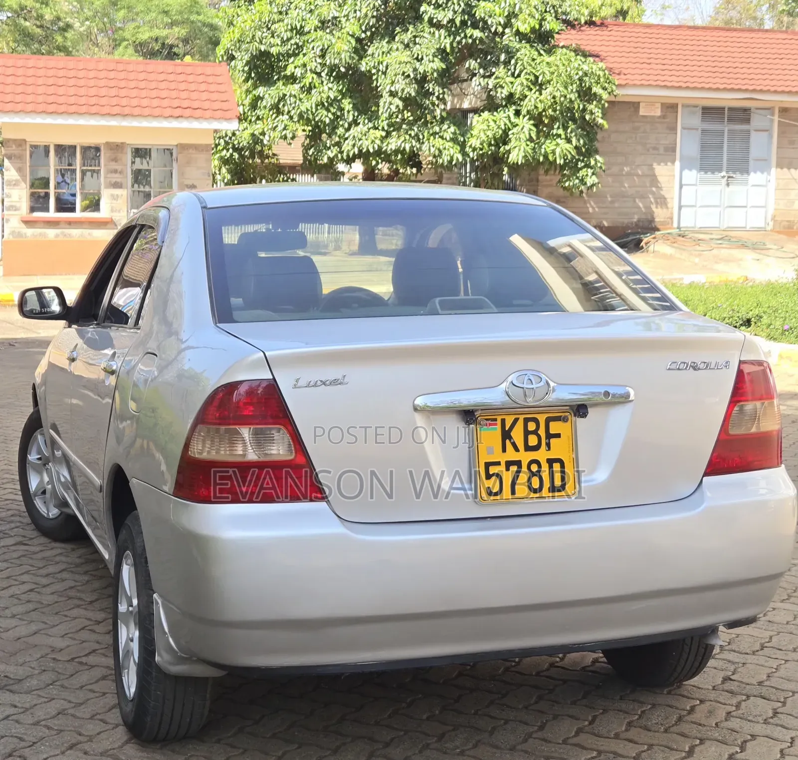Toyota Corolla RunX 2004 Silver