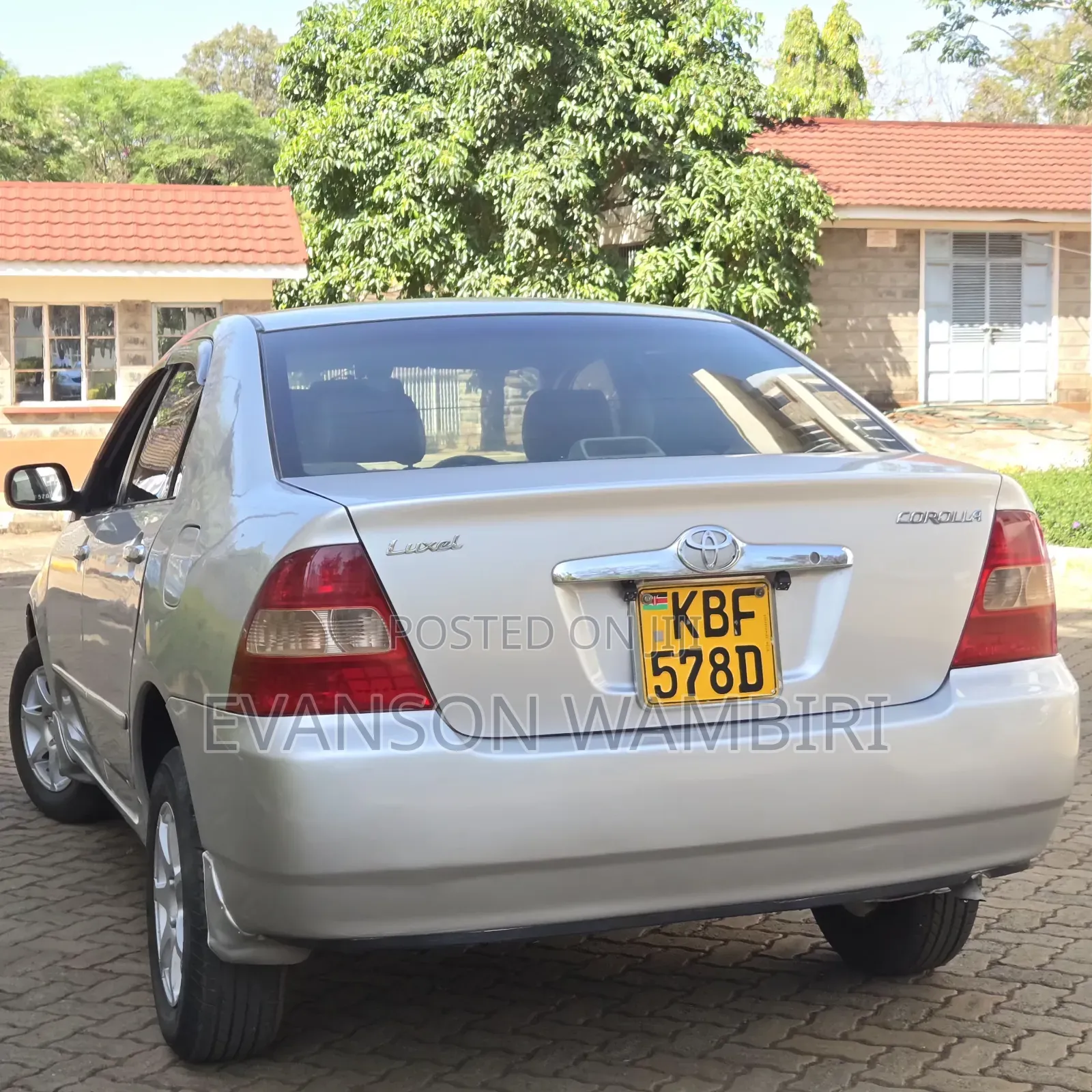 Toyota Corolla RunX 2004 Silver