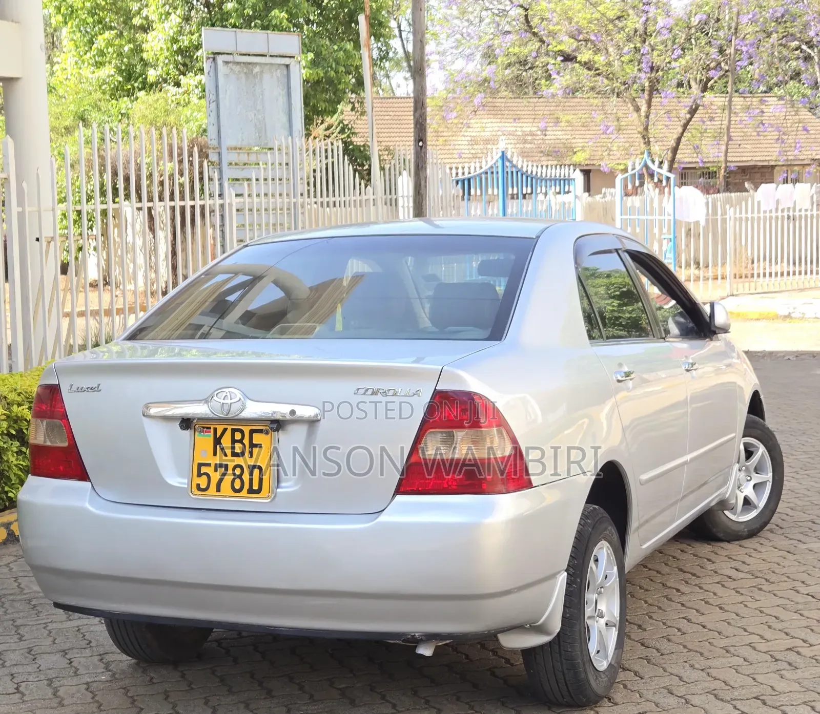 Toyota Corolla RunX 2004 Silver
