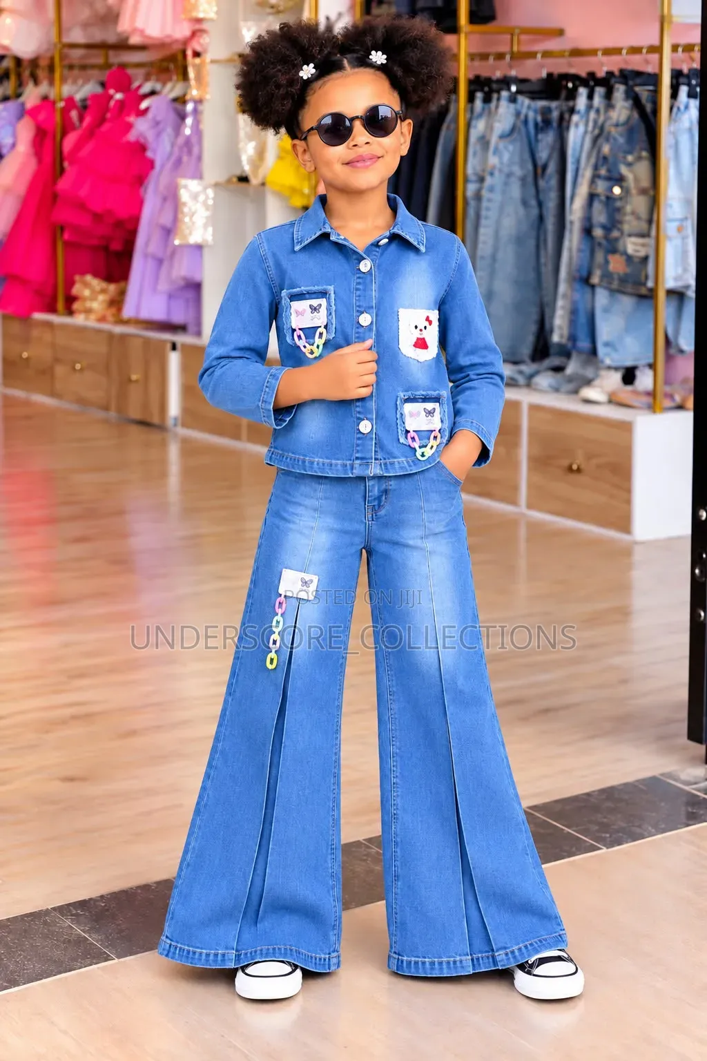 2pc Stylish Denim Set