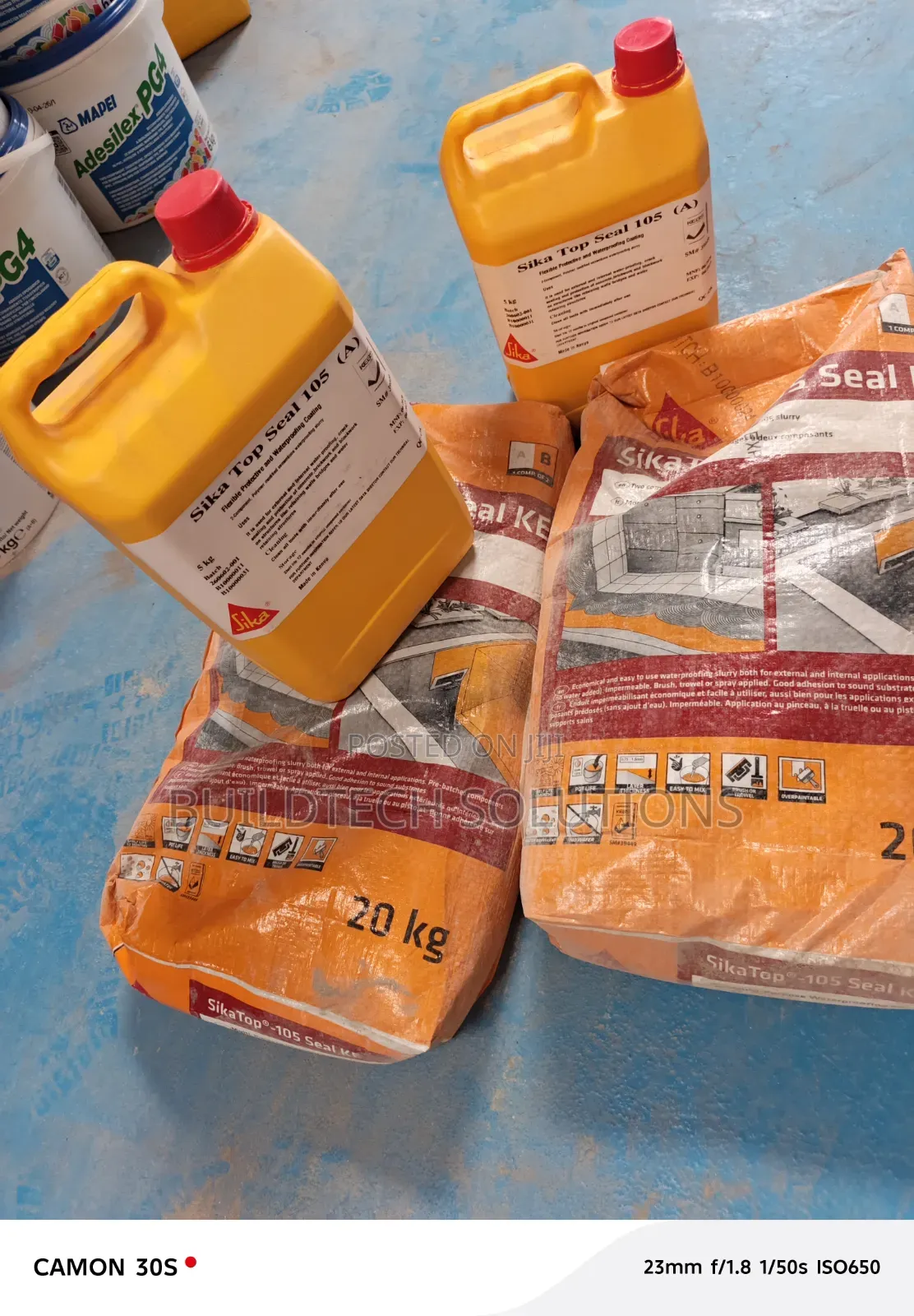 Sika Waterproofing Cement for Roofs and Concrete Walls