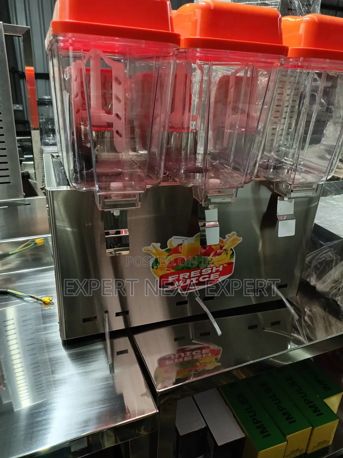 Commercial Juice Dispenser 3 Tank