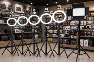 AC Powered LED Video Light for Camera and Studio Recording