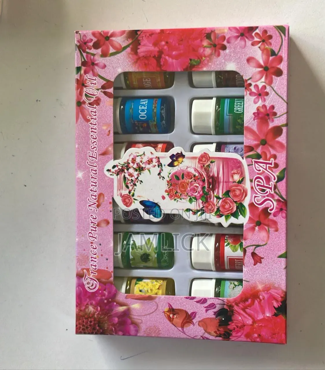 12-Piece Natural Essential Oil Set –JS