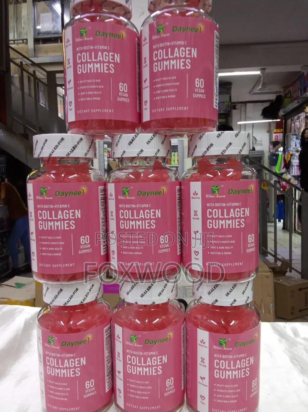 Collagen Gummies With Biotin Vitamin C