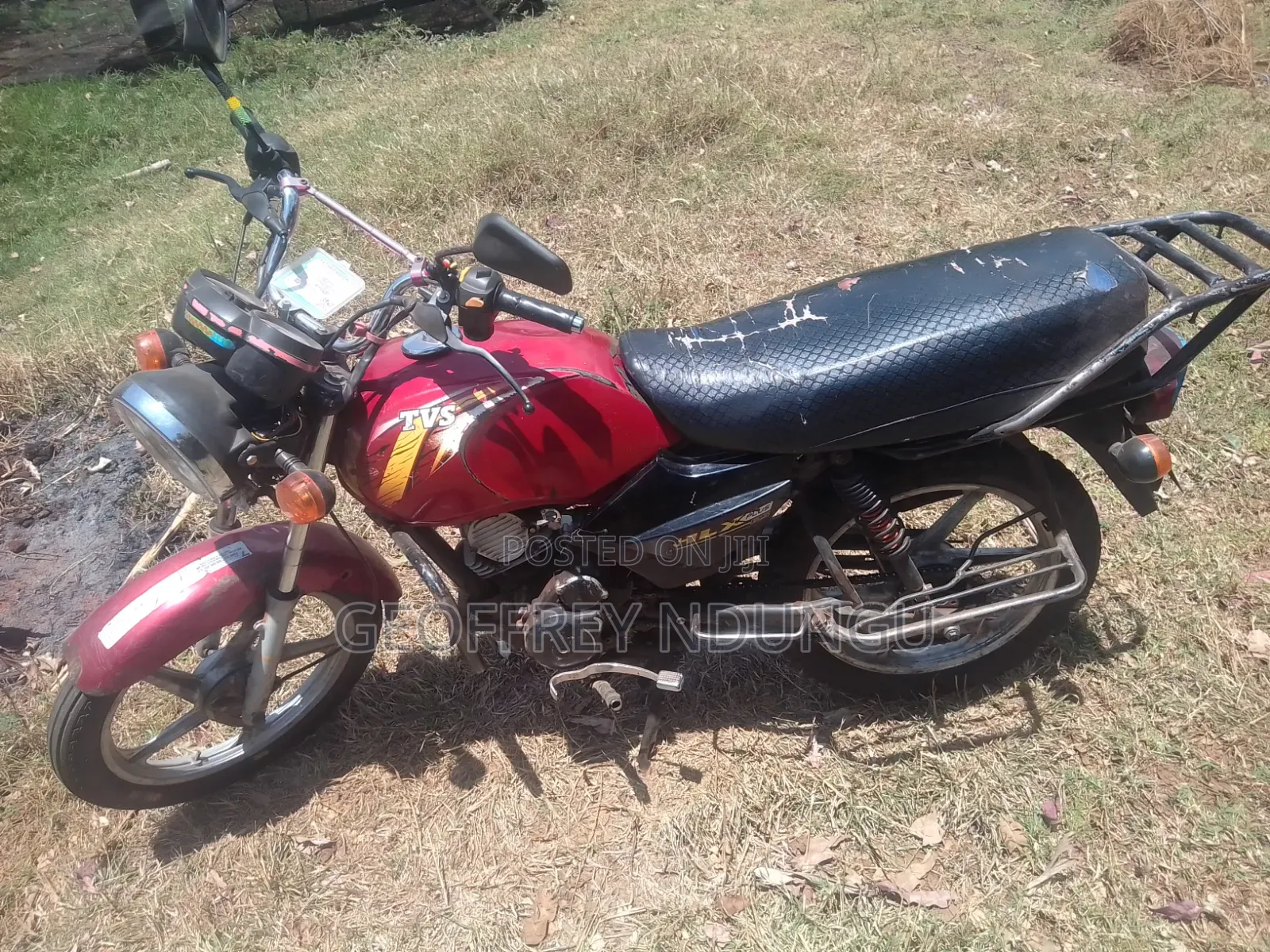 TVS HLX Plus ES 2024 Red