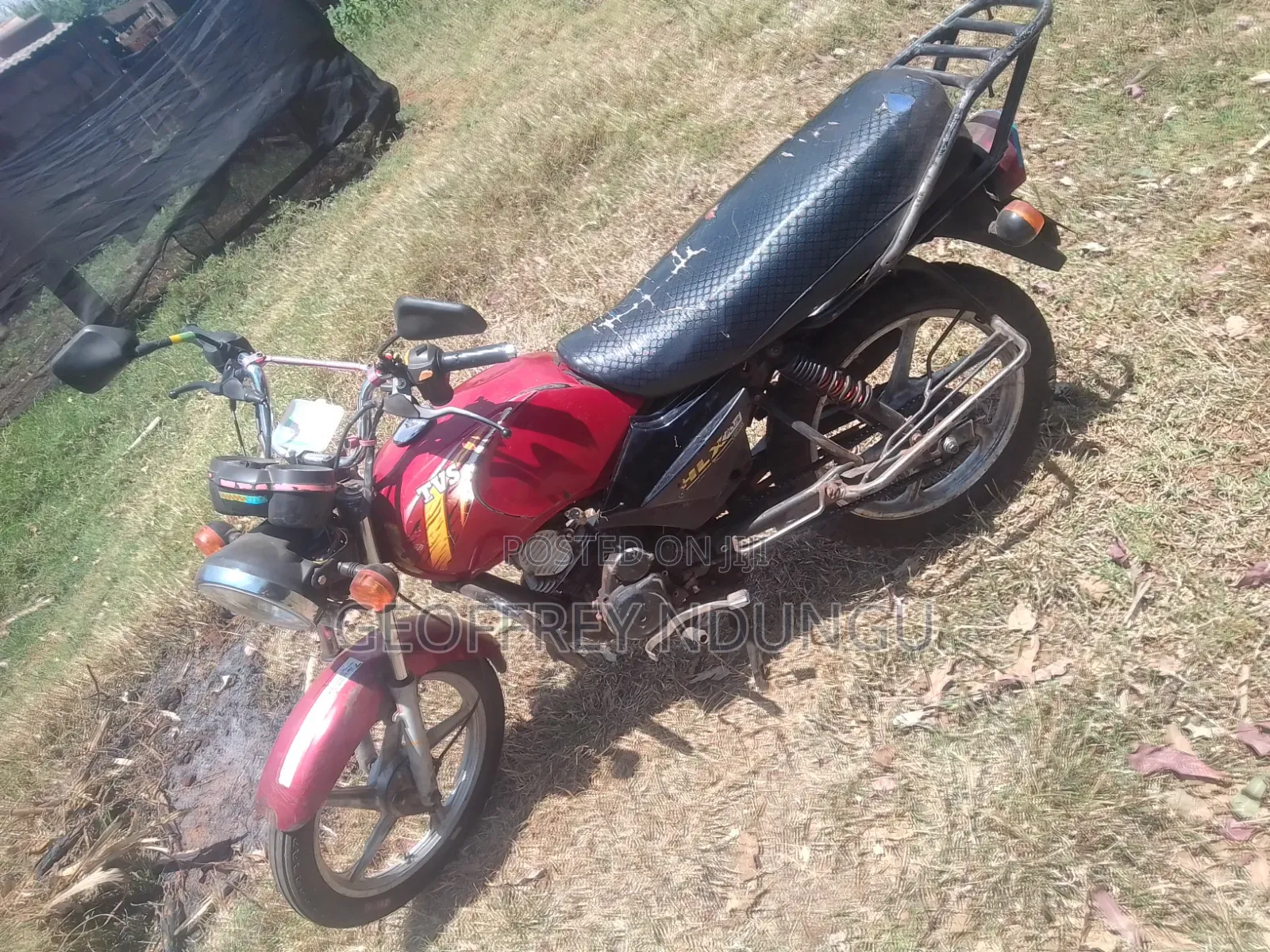 TVS HLX Plus ES 2024 Red