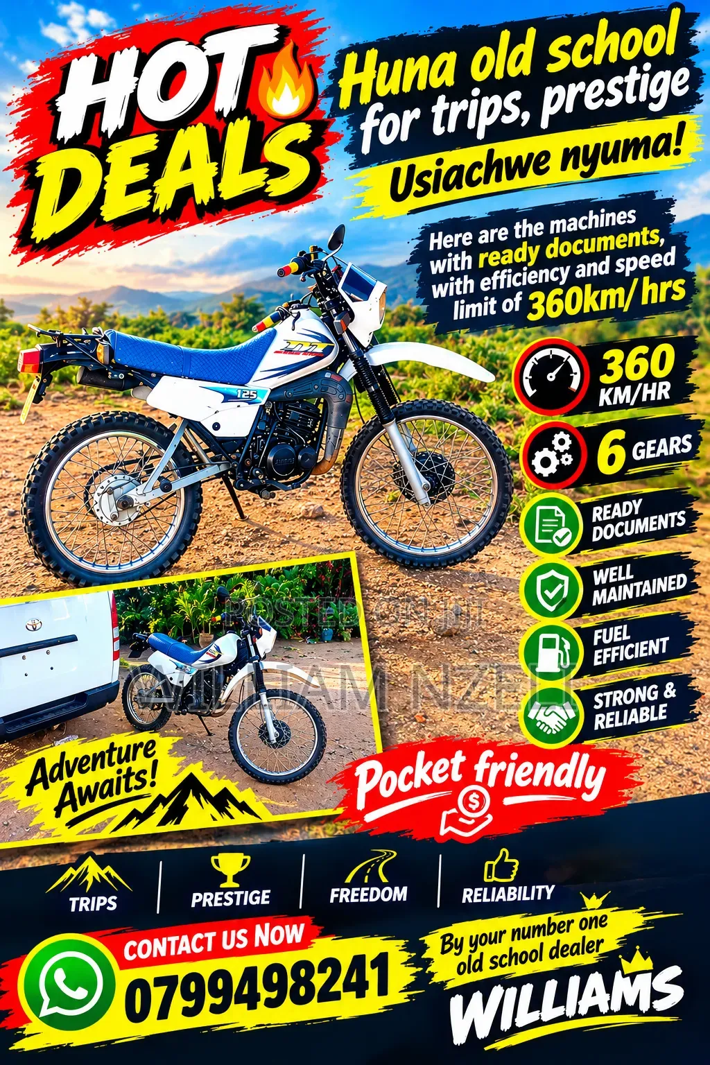 Yamaha DT125 2004 White