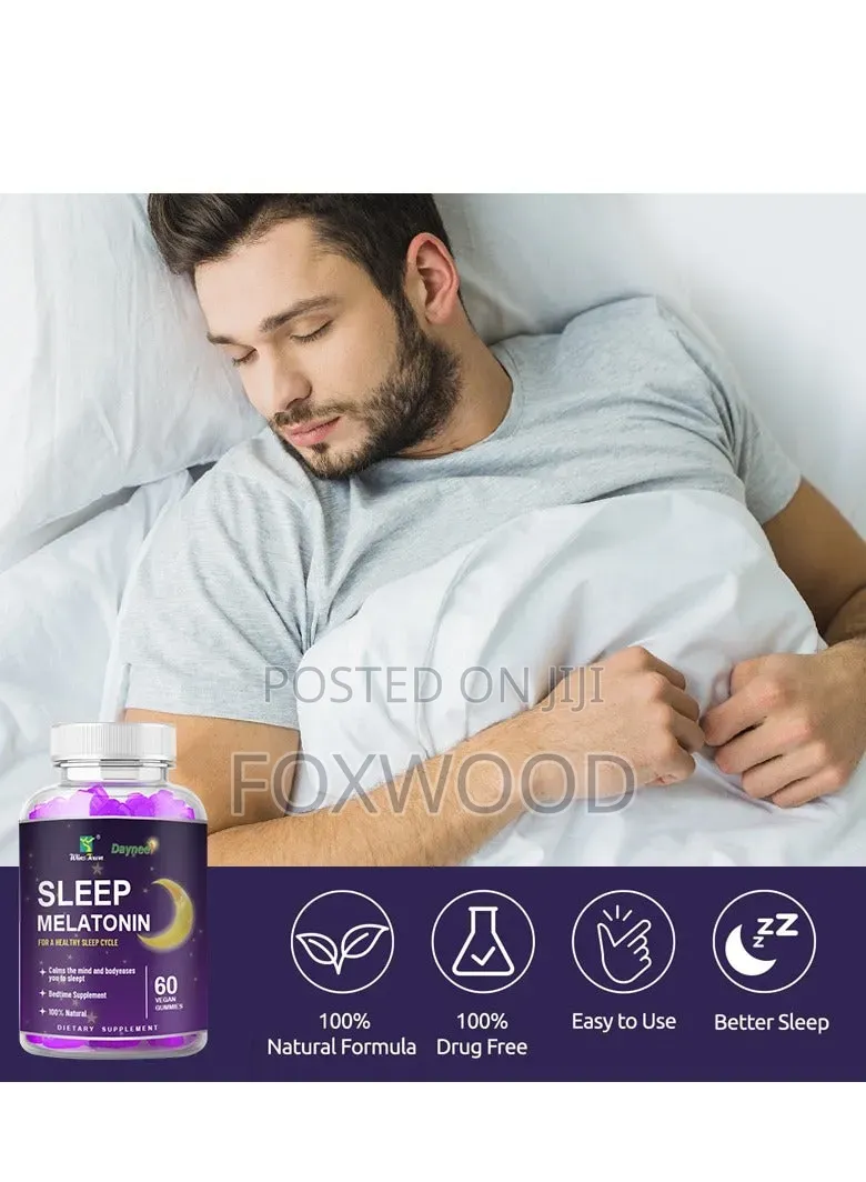 Sleep Melatonin 60 Vegan Gummies