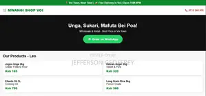 Business Websites - KSH 2500 - Ready in 1 Hour - Kenya