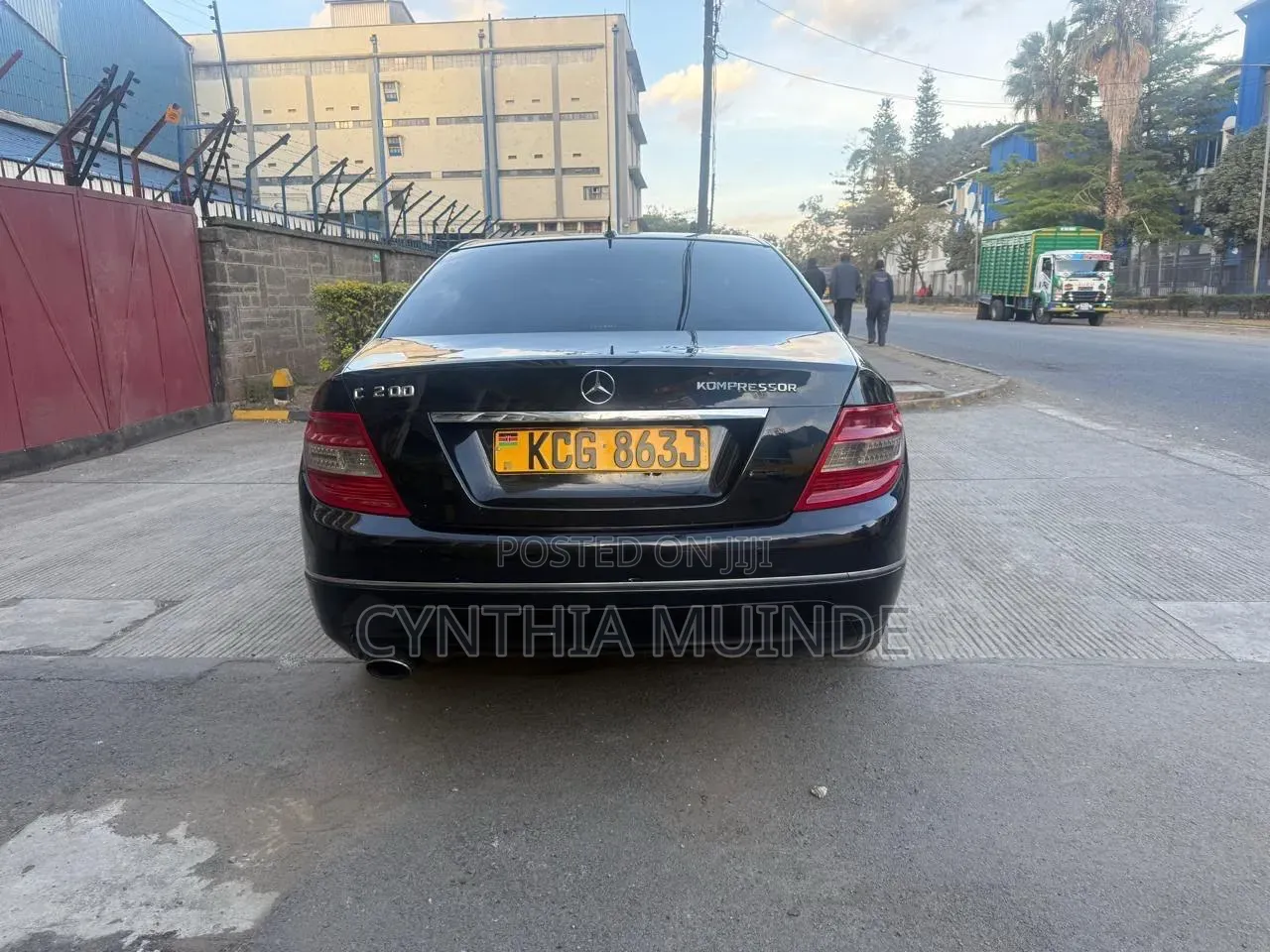 Mercedes-Benz C200 2009 Black