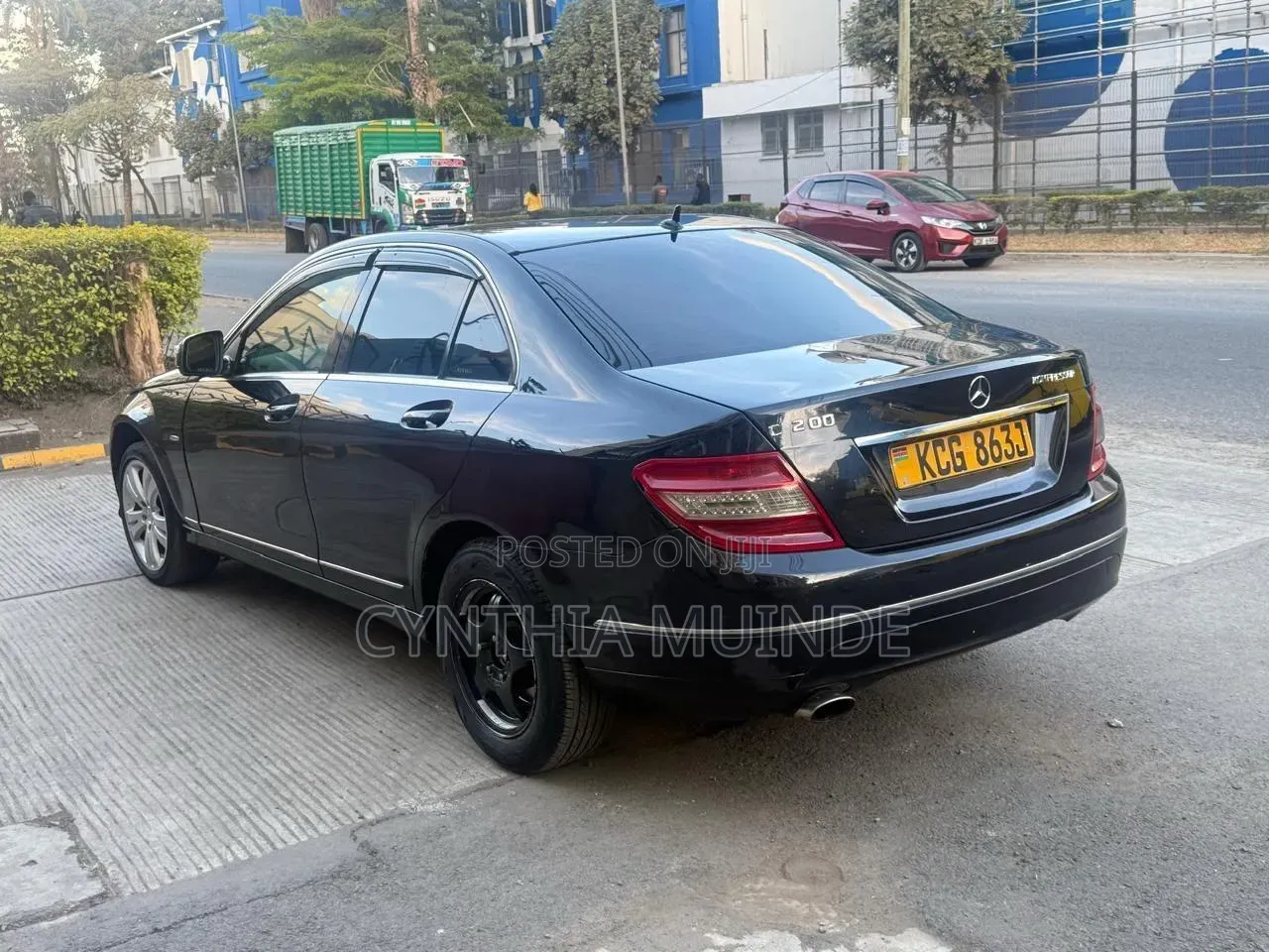 Mercedes-Benz C200 2009 Black