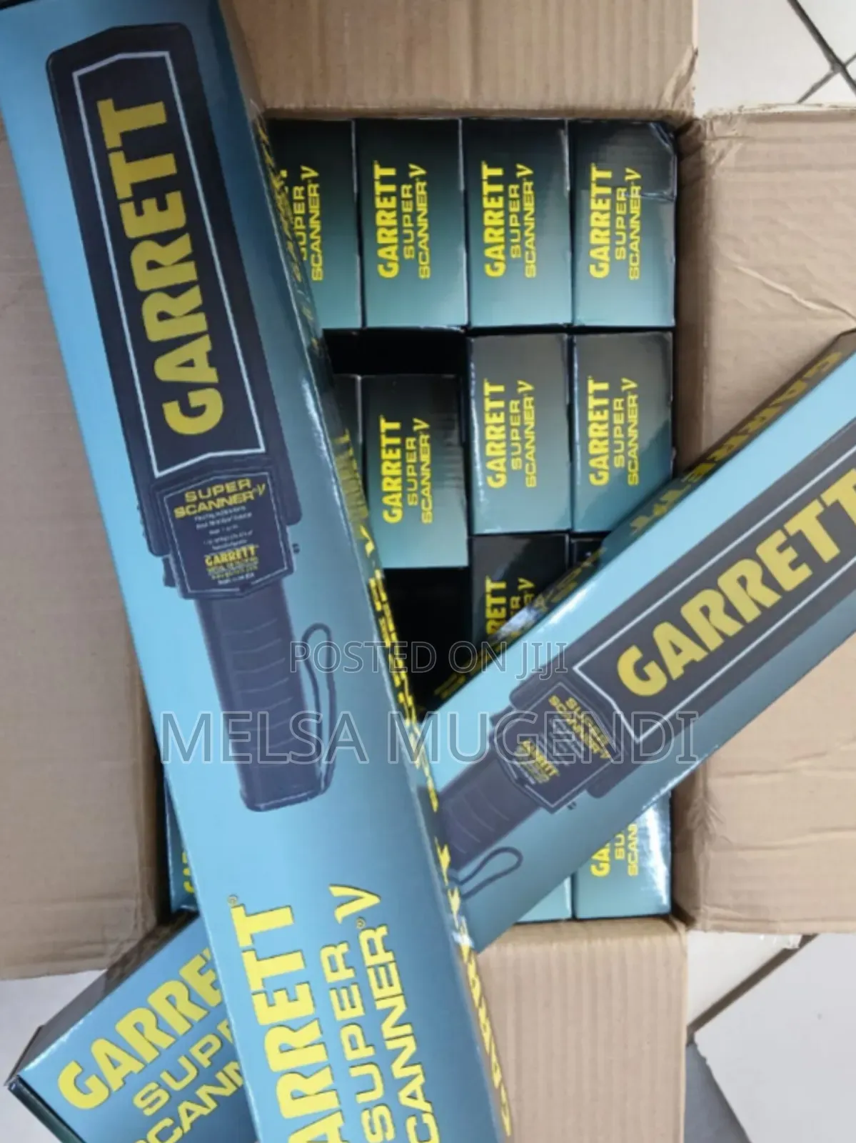 Garrett Metal Detector Scanner – Professional Security Equipment