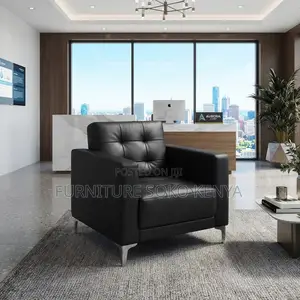 Executive Sofas | Single Seater Modern Leather Sofa