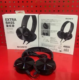 Extra Bass Wired Headphones Generic