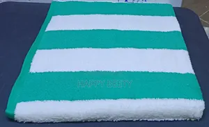 Luxury Stripped Beach Towels