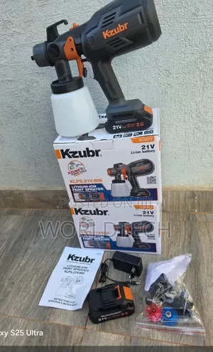 Kzubr Cordless Paint Sprayer/21v Rechargeable Paint Sprayer