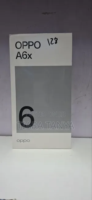 New Oppo A6x 64 GB Black