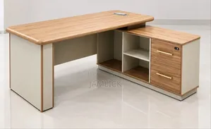 Beige Executive Office Desk – Th