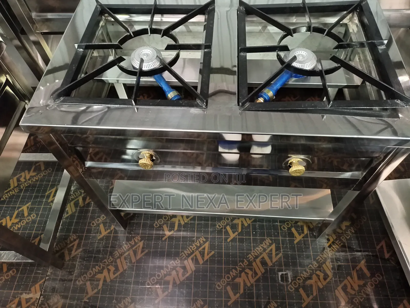 Stainless Steel 2 Burner