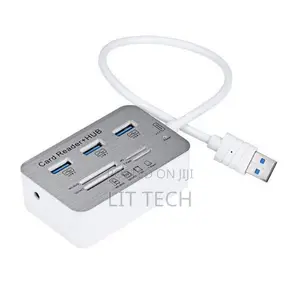 7 in 1, 3 USB 3.0 Port Dock, 4 Port Hub, Card Reader for Micro-Sd M2