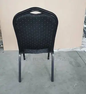 Ergonomic Stackable Black Auditorium Conference Chair