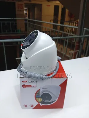 Hikvision Hybrid CCTV Camera for Parking Lot Safety and Monitoring