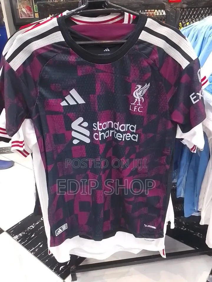 Adidas Version LFC / Liverpool FC Third Kit Jersey .Player Version