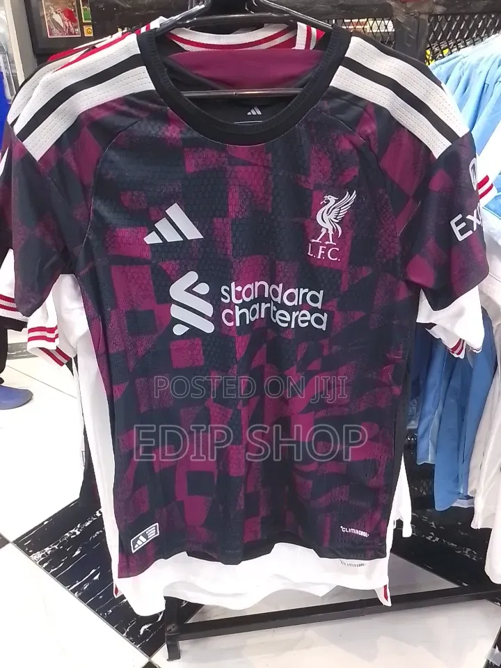 Adidas Version LFC / Liverpool FC Third Kit Jersey .Player Version