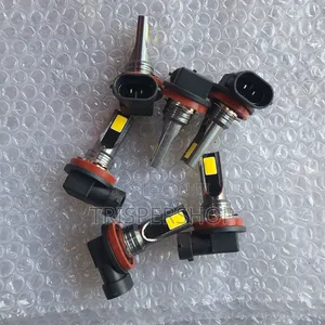 H11 Led Bulb Yellow Colour 12v Pair