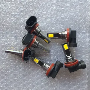 H11 Led Bulb Yellow Colour 12v Pair