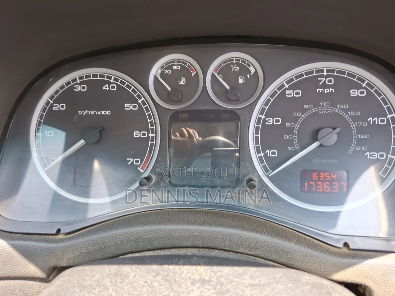 Peugeot 307 1.4 2004 Blue