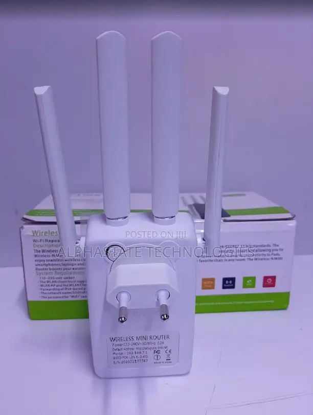 300Mbps 2.4G WiFi Extender Enhance Signal Strength for Better Coverage