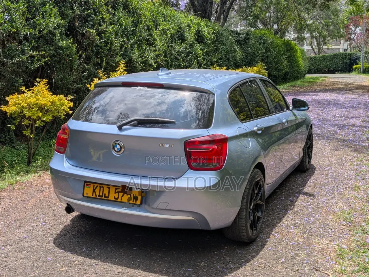 BMW 116i 2015 Blue