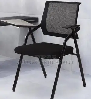Low Back Ergonomic Study Chair With Writing Pad